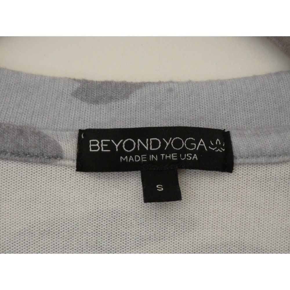 Beyond Yoga gray camo camouflage soft long sleeve top size small - Picture 5 of 16